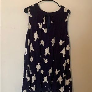 Navy Honey Belle dress.